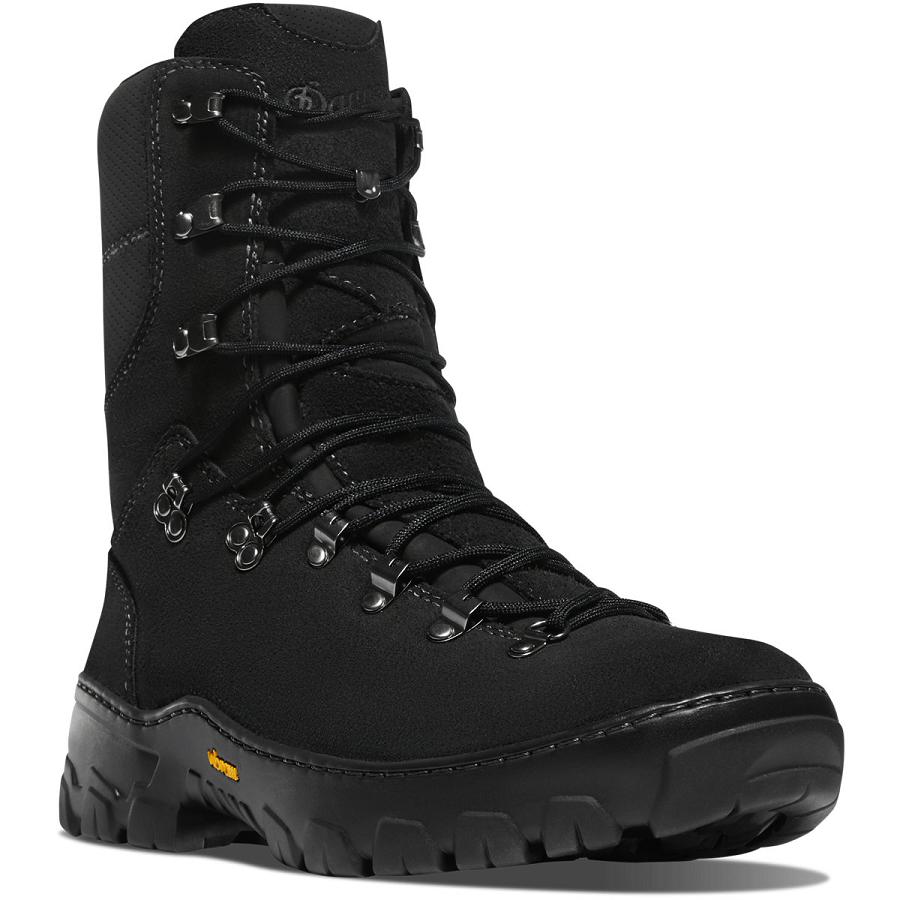 Men's Danner Wildland Tactical Firefighter Tactical Boots Black | AU4399OR