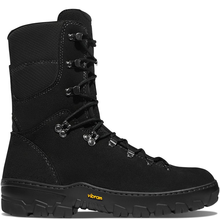 Men\'s Danner Wildland Tactical Firefighter Tactical Boots Black | AU4399OR