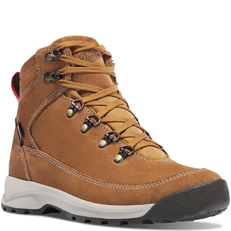 Women's Danner Adrika Hiking Boots Brown | AU4618HK