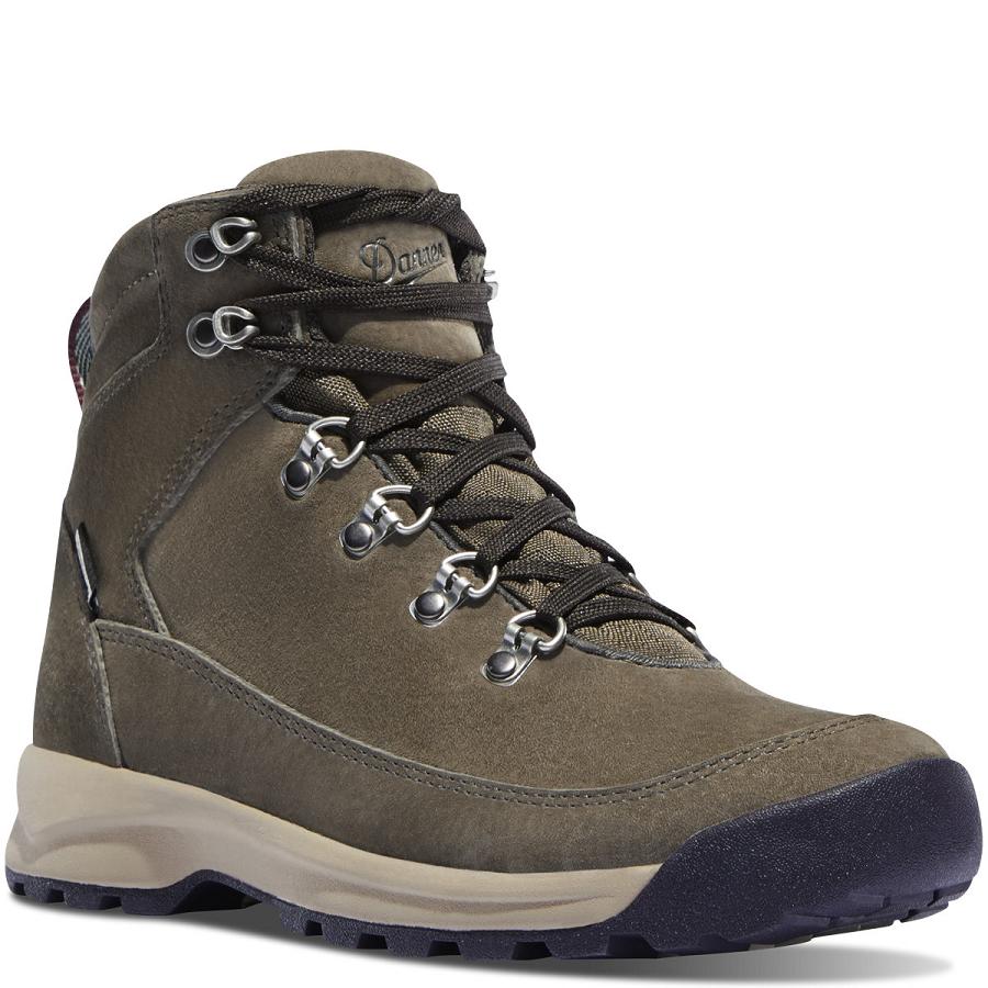 Women's Danner Adrika Hiking Boots Grey | AU4617NB