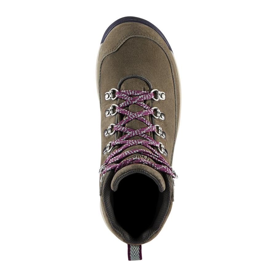 Women's Danner Adrika Hiking Boots Grey | AU4617NB