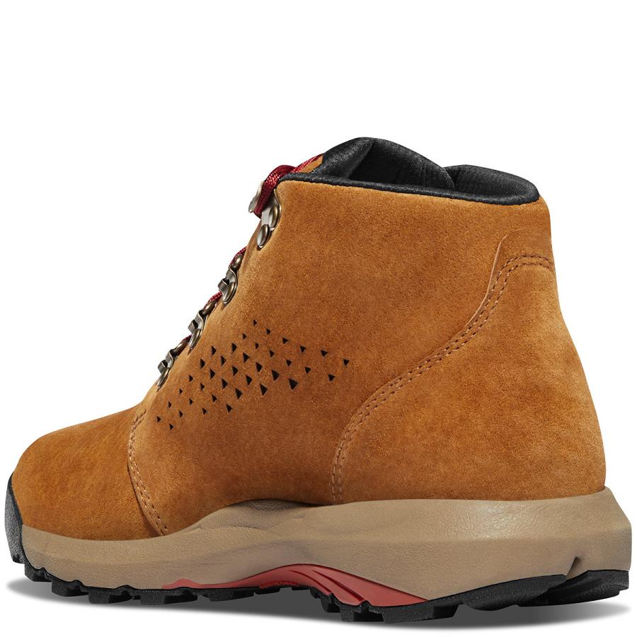 Women's Danner Inquire Chukka Boots Brown / Red | AU4589MA