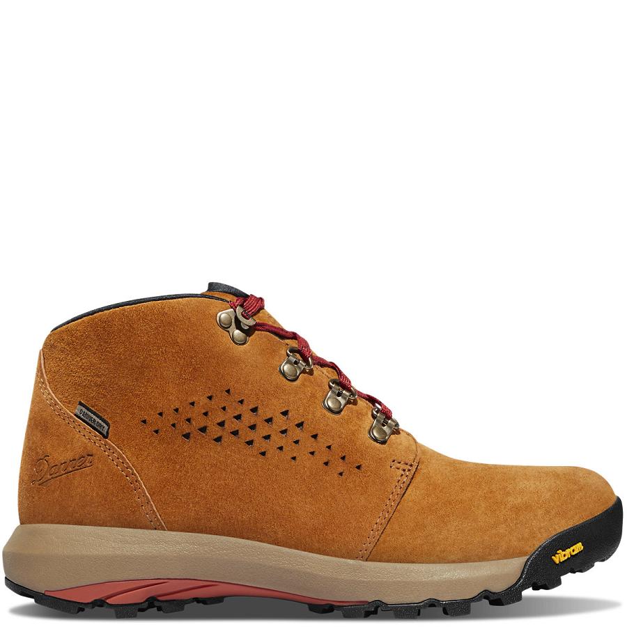 Women\'s Danner Inquire Chukka Boots Brown / Red | AU4589MA