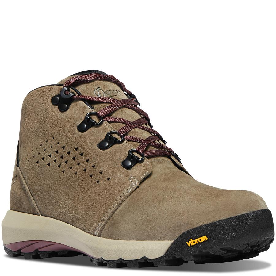 Women's Danner Inquire Chukka Boots Grey / Purple | AU4588QZ