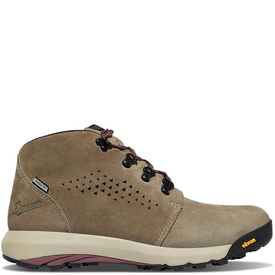 Women\'s Danner Inquire Chukka Boots Grey / Purple | AU4588QZ