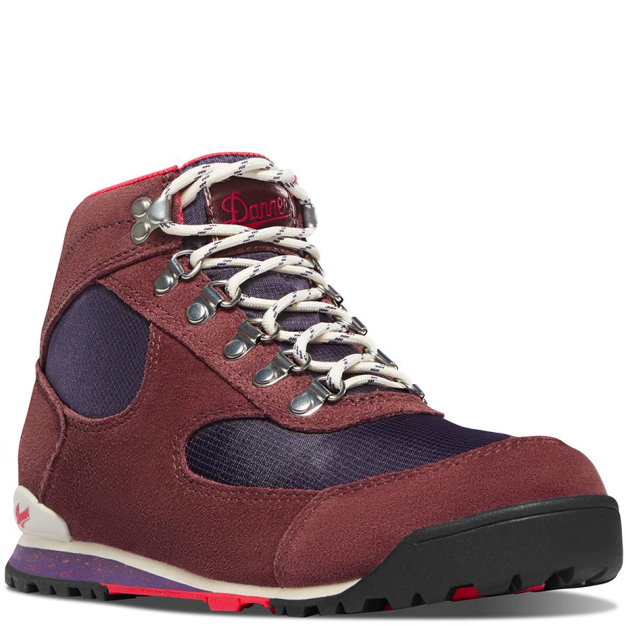 Women's Danner Jag Dry Weather Boots Red / Purple | AU4559TV