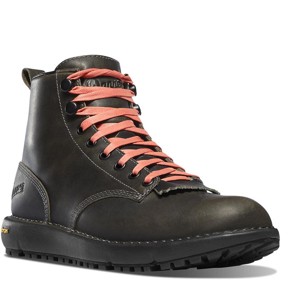 Women's Danner Logger 917 GTX Boots Black | AU4599HK