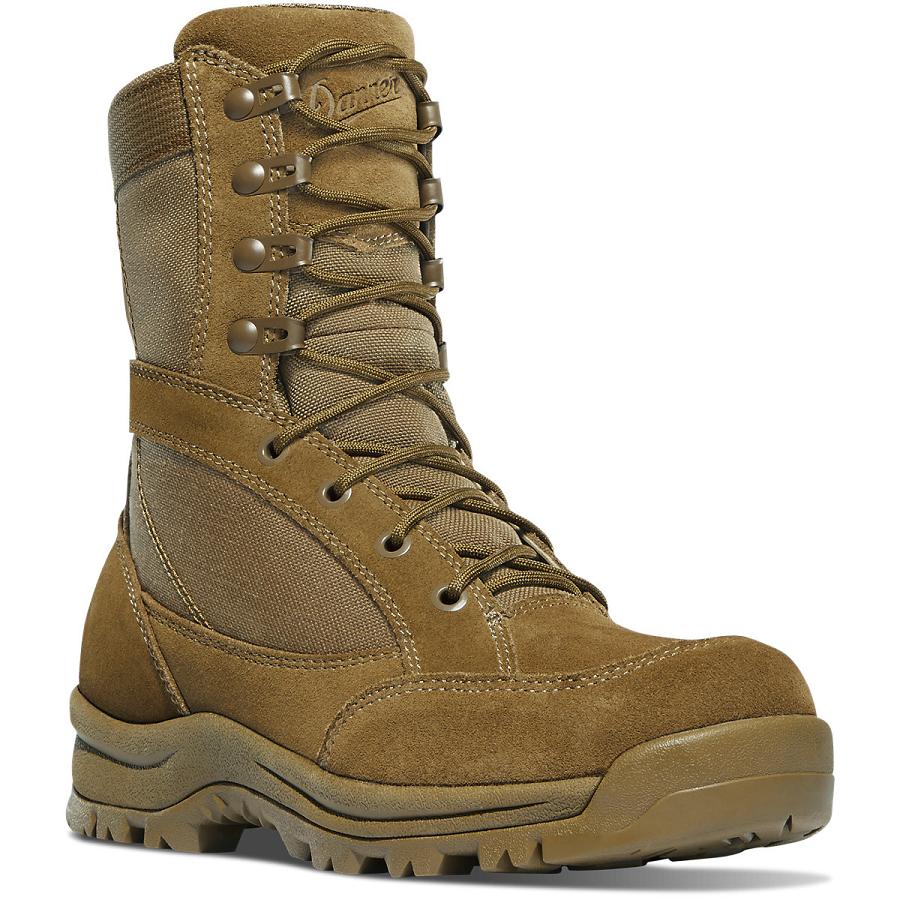 Women's Danner Prowess Military Boots Brown | AU4696VD